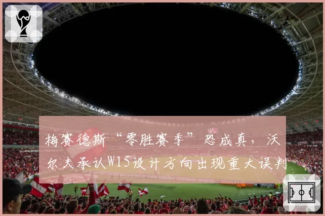 梅赛德斯“零胜赛季”恐成真，沃尔夫承认W15设计方向出现重大误判